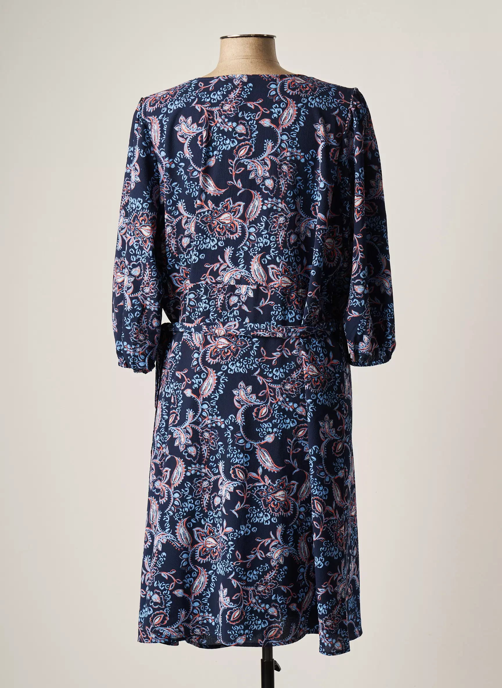 Only Carmakoma Robes Mi Longues Femme couleur bleu