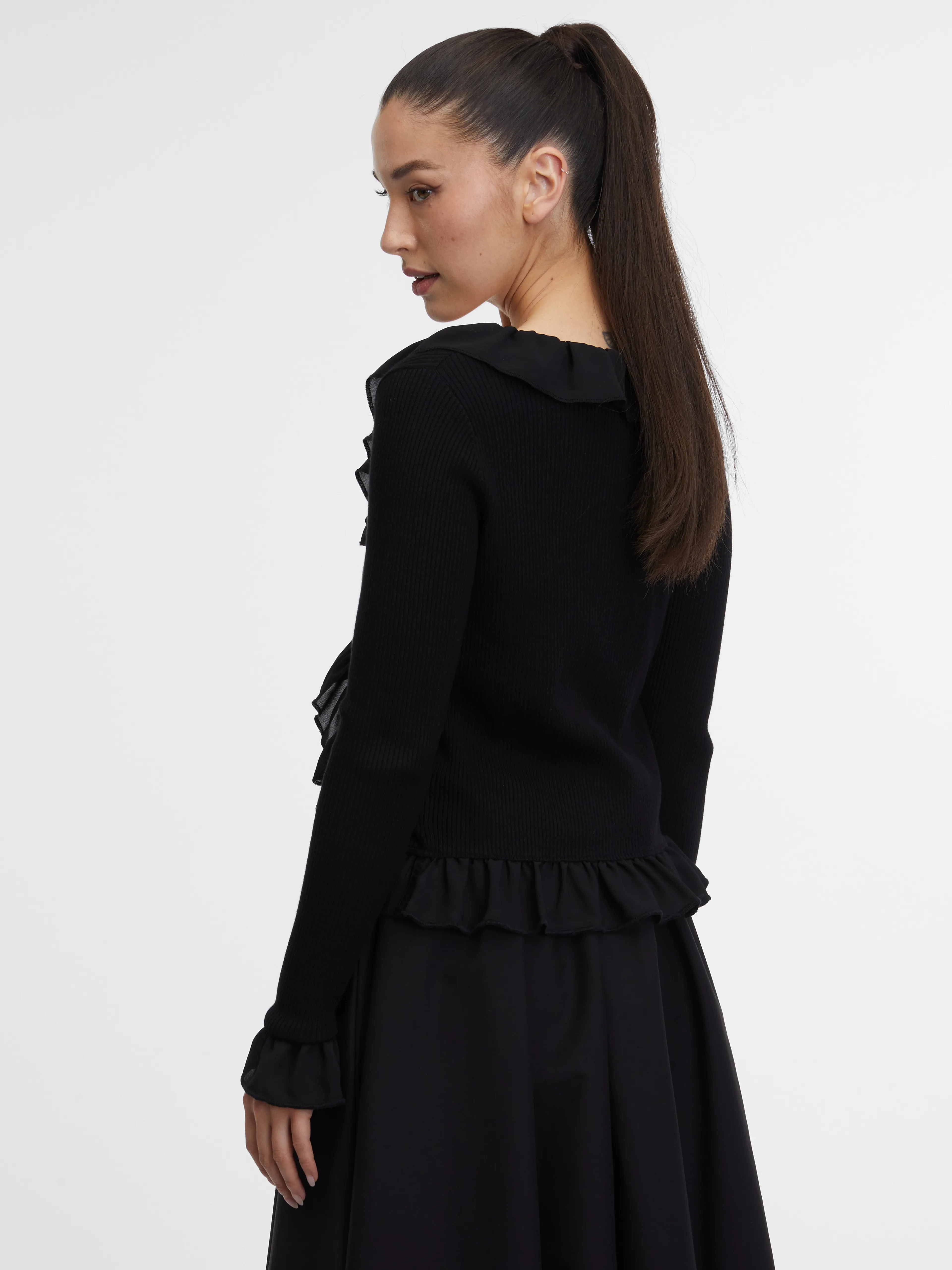 Schwarze Damen Cardigan ORSAY