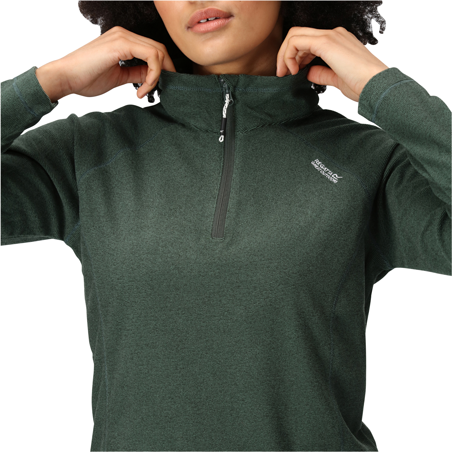 Regatta Damen Fleece-Pullover Montes (oliv)