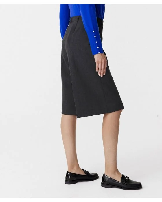 Jupe-culotte flanelle bi-extensible