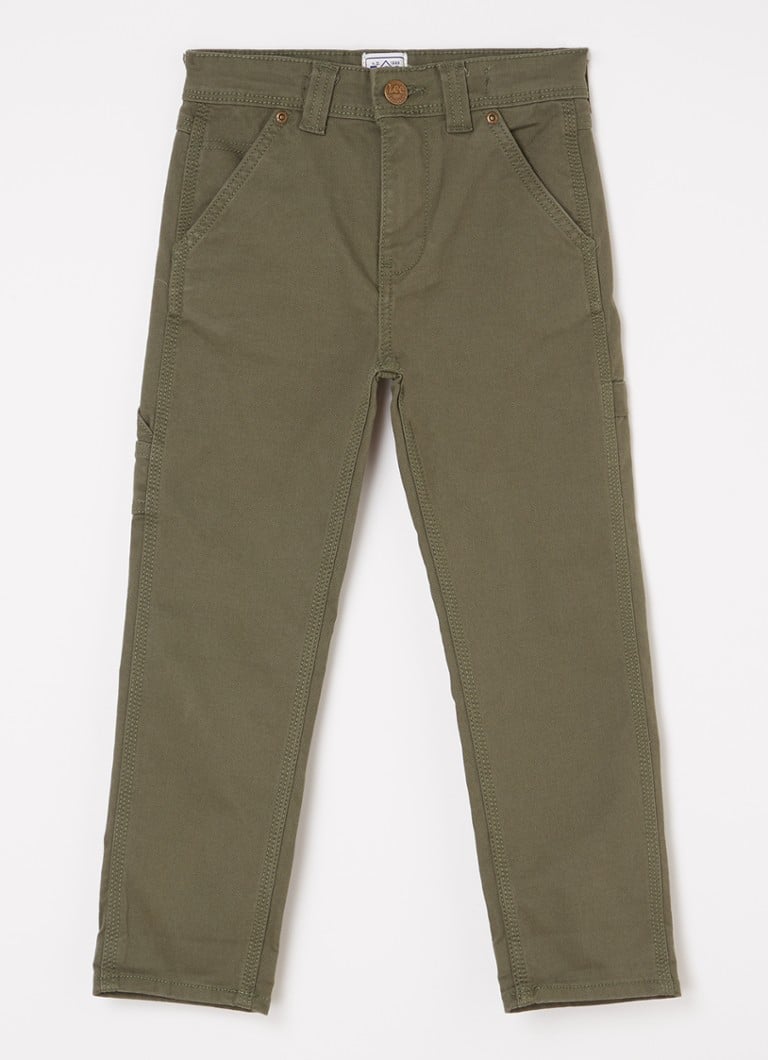 LEE Carpenter slim fit cargo pants with side pockets