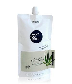I WANT YOU NAKED Holy Hemp Bio-Hanfsamenöl & Vitamin E Refill Bag Duschgel-250 ml