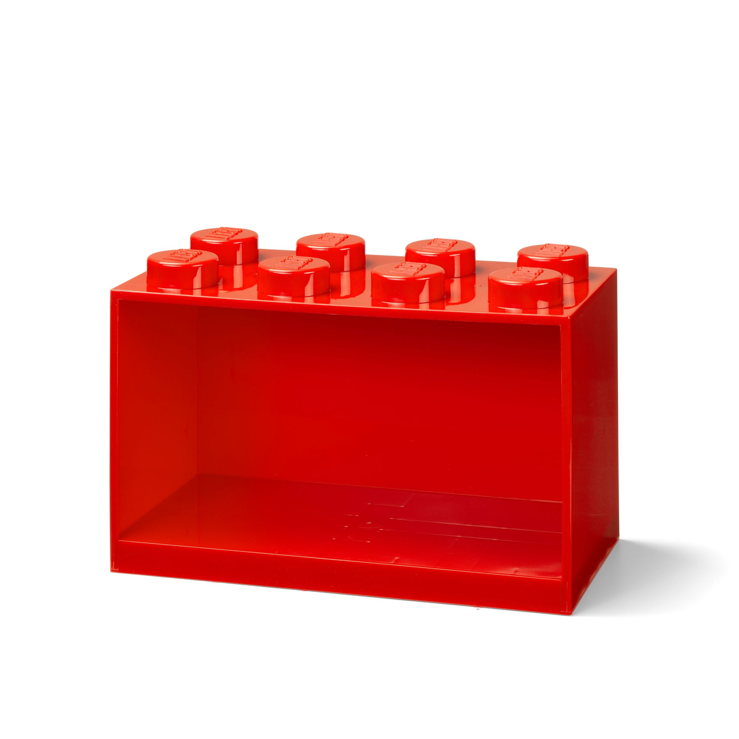 Steinregal mit 8 Noppen in Rot 5007284