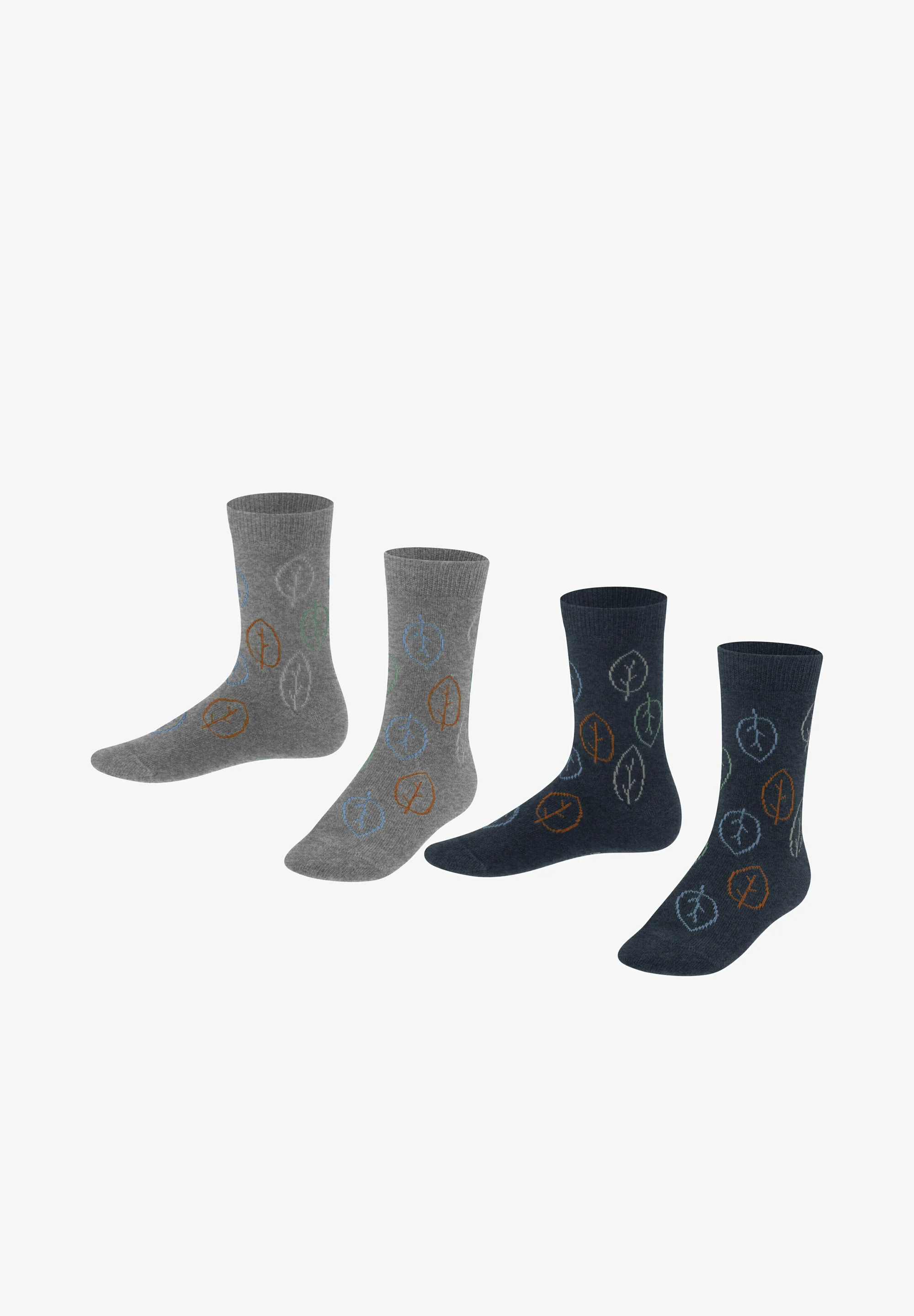 Esprit Forest Pack de 2 calcetines con estampado