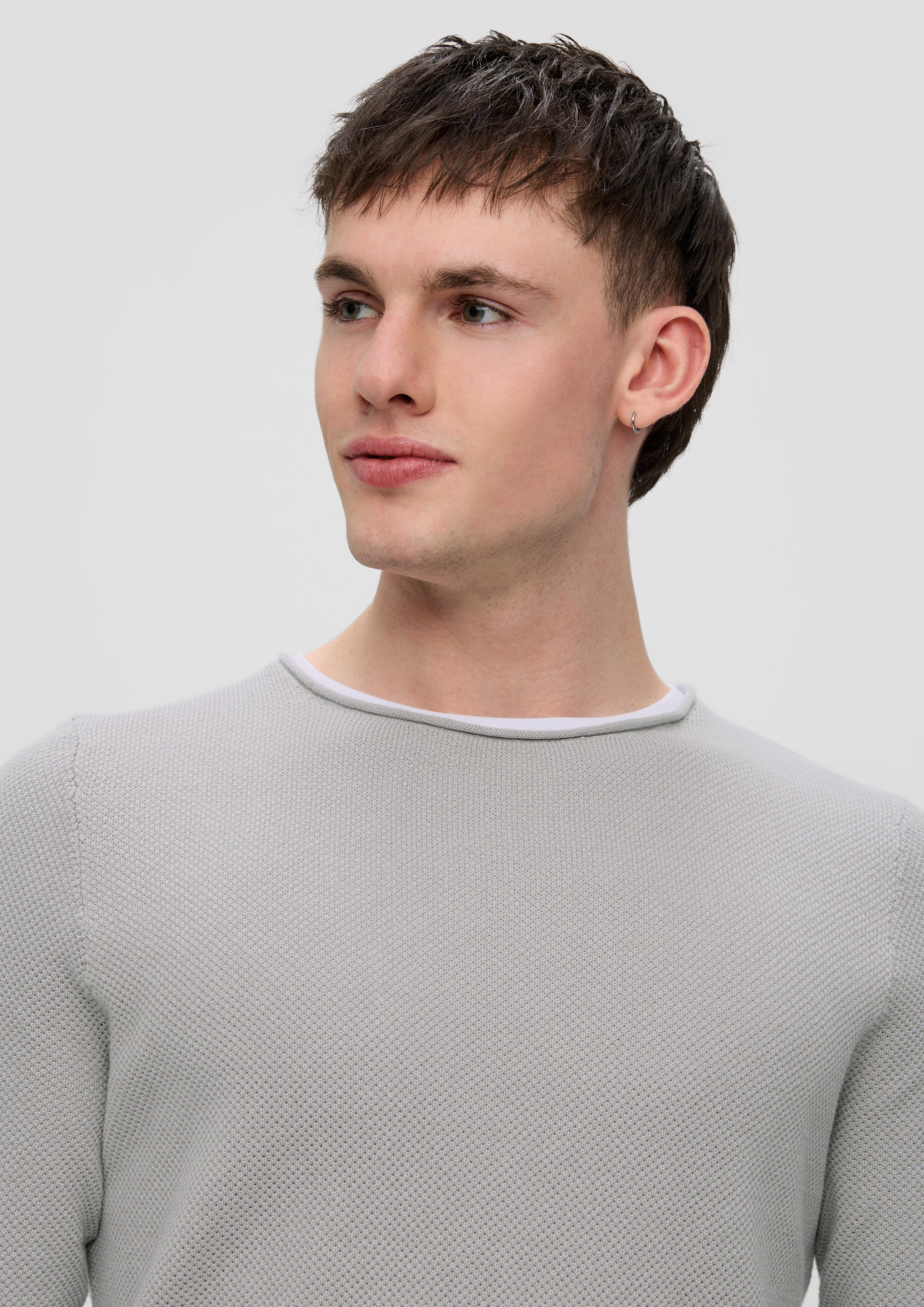 Strickpullover in Layering-Optik  2144399-9137