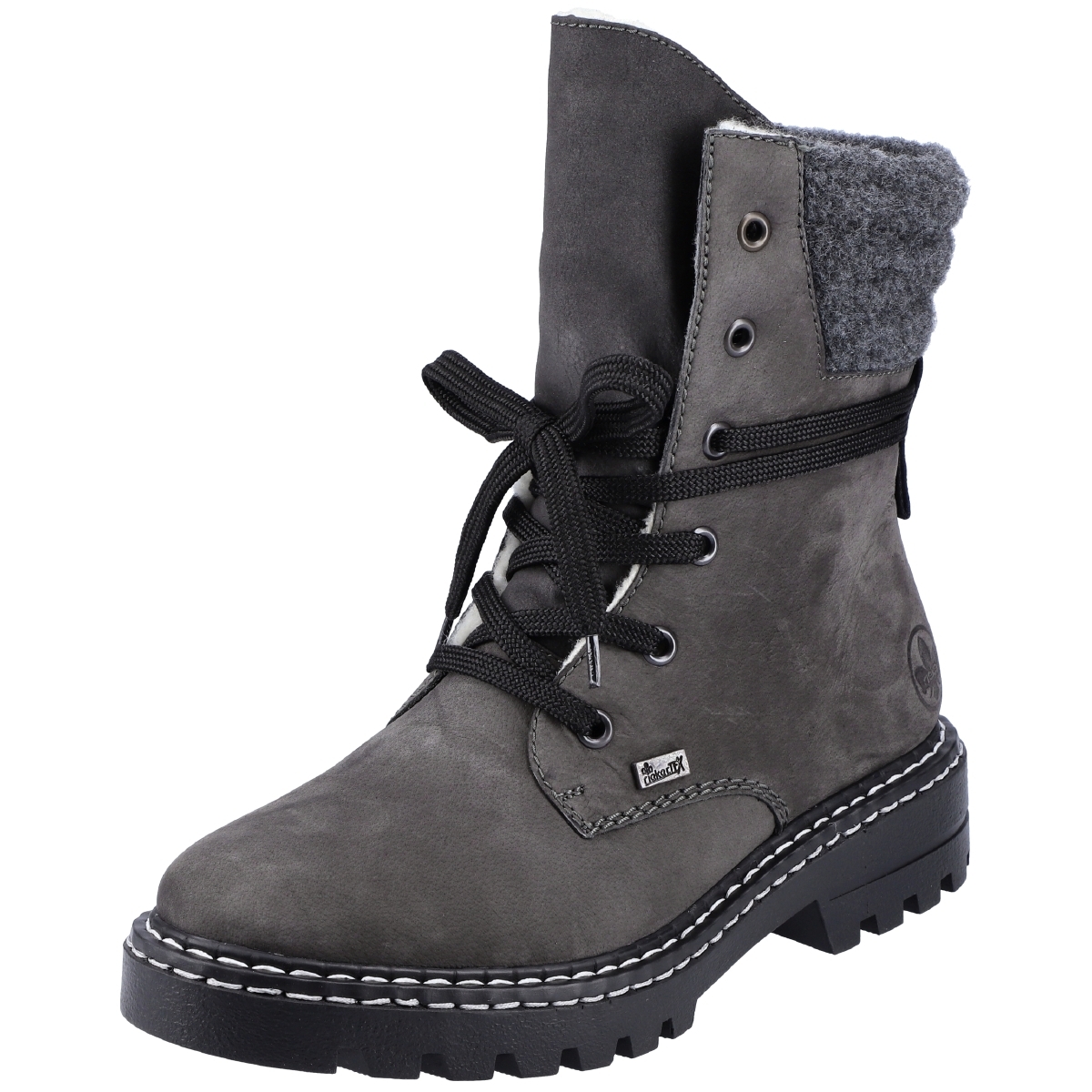 Rieker Z5531 Schnürboots grau