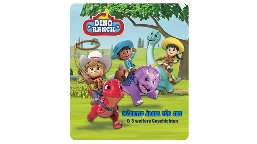 tonies - Hörfigur für die Toniebox: Dino Ranch: Mächtig Ärger für Jon & 3 weitere Abenteuer