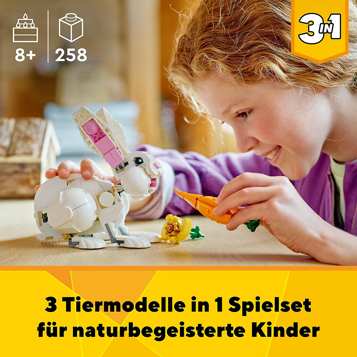 LEGO® Creator 31133 Weißer Hase
