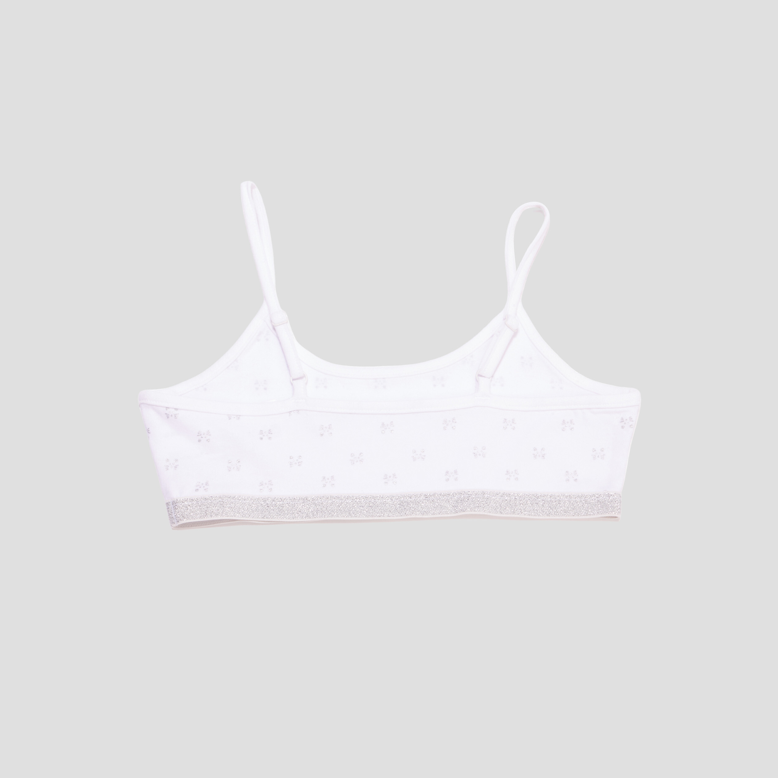 Lot 2 brassières coton rose poudrée fille | La Halle