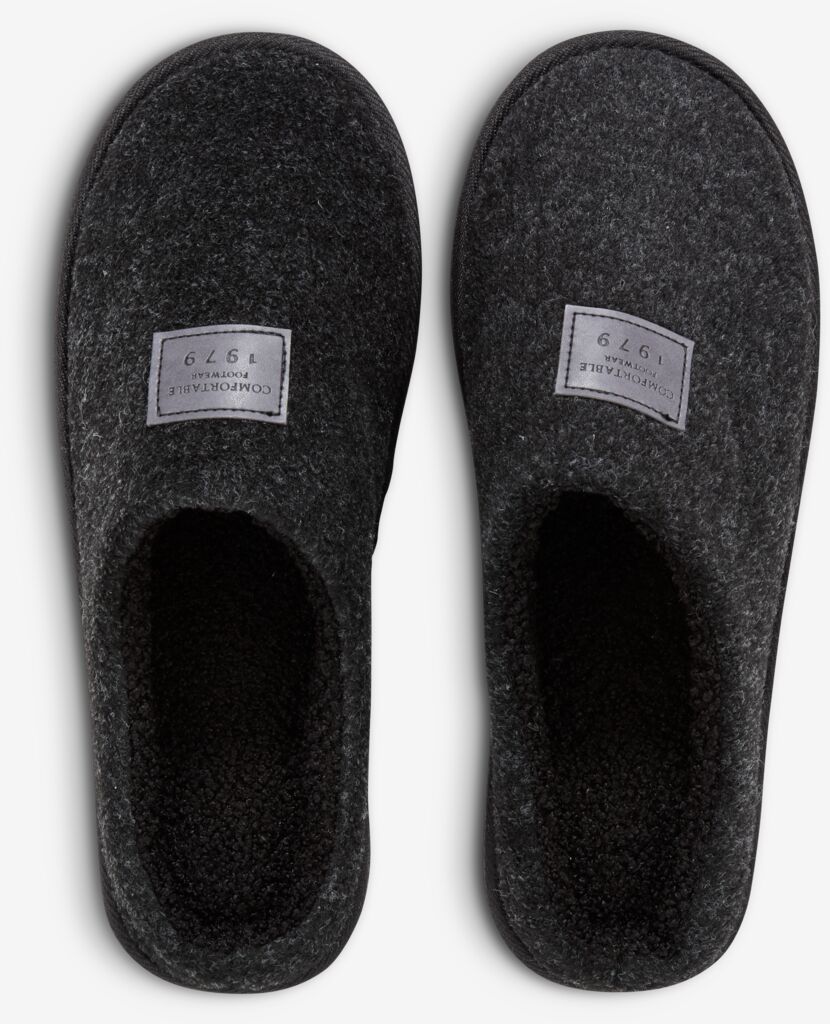 HERRESTAD HERRESTAD slippers, size 41-46, anthracite
