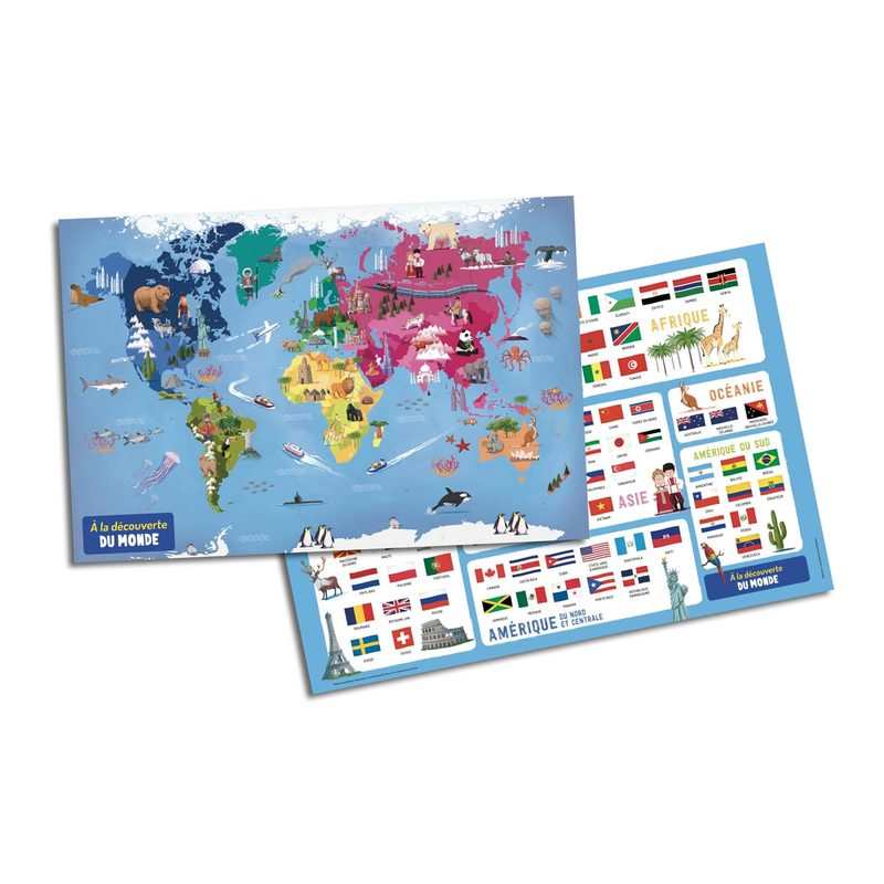 Coffret A la découverte du monde - Auzou
