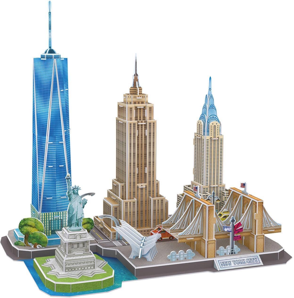 Revell® 3D-Puzzle New York Skyline, 123 Puzzleteile