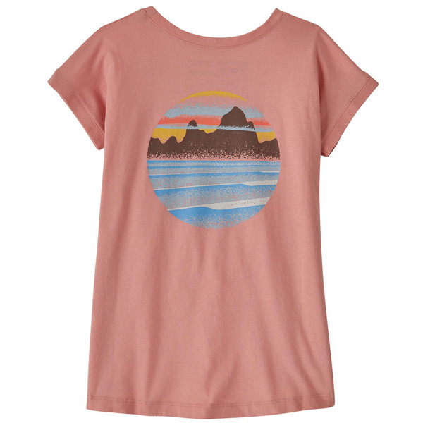 GIRLS'  REGENERATIVE ORGANIC CERTIFIED COTTON GRAPHIC T-SHIRT Kinder