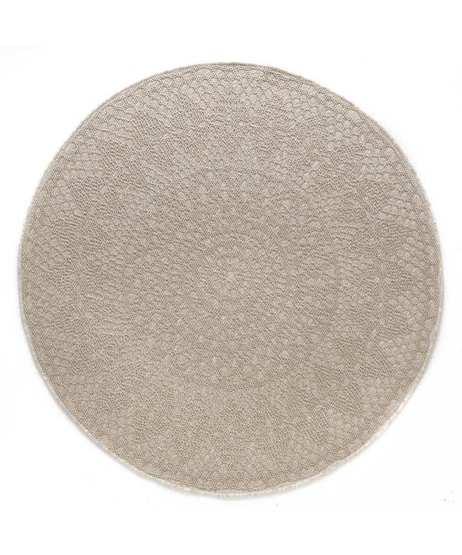 Tapis deco rond CROCHET