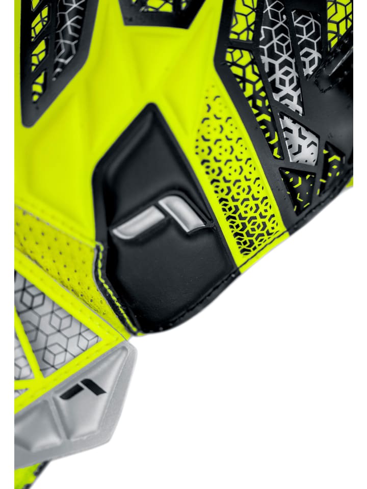 Reusch Torwarthandschuhe Attrakt Solid Junior in 2014 safe yellow/silver günstig kaufen