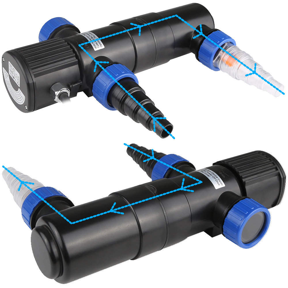 Casaria monzana® UV-C Wasserklärer 3/4 bis 1 1/2