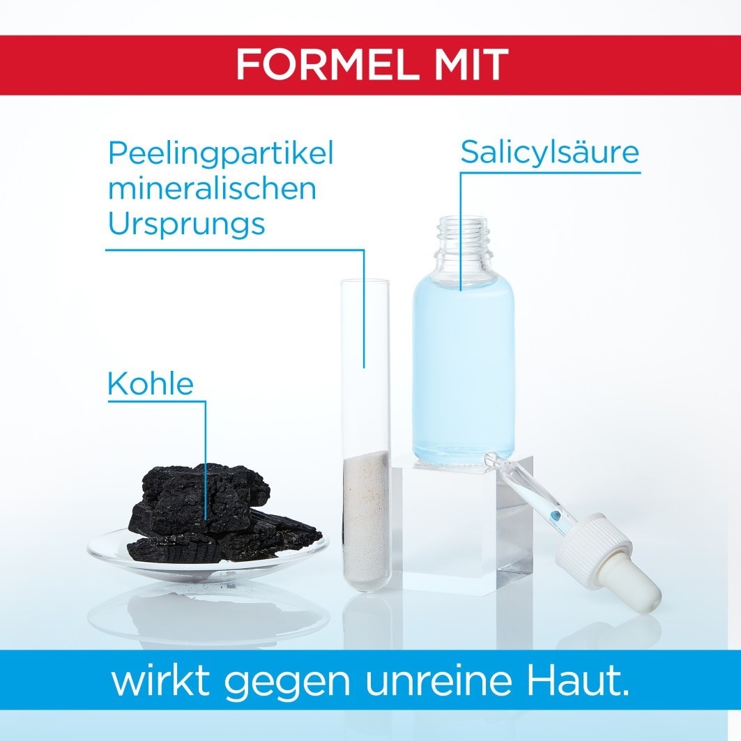 Hautklar PureActive Feste Reinigung mit Kohle