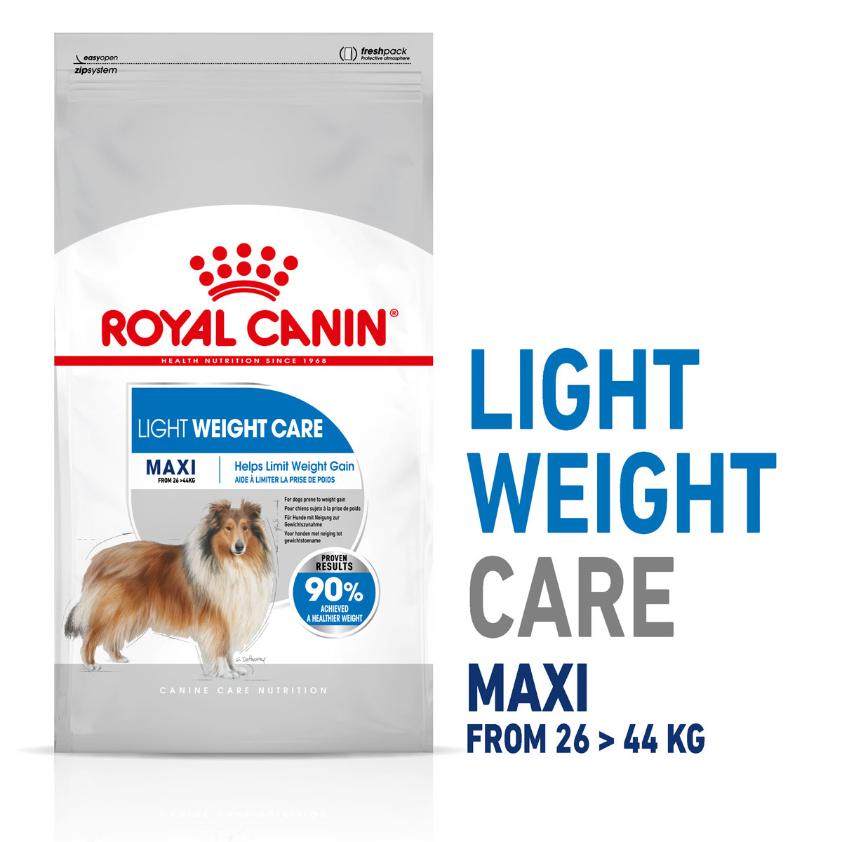 ROYAL CANIN LIGHT WEIGHT CARE MAXI Trockenfutter für zu Übergewicht neigenden Hunden