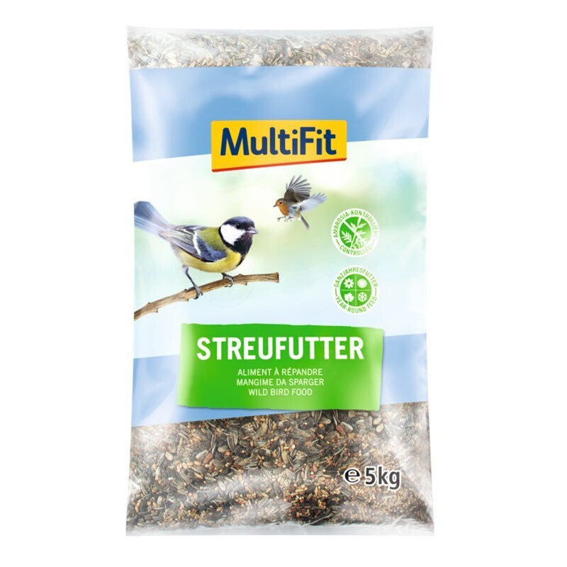 MultiFit Wildvogelfutter MultiFit Streufutter 5 kg