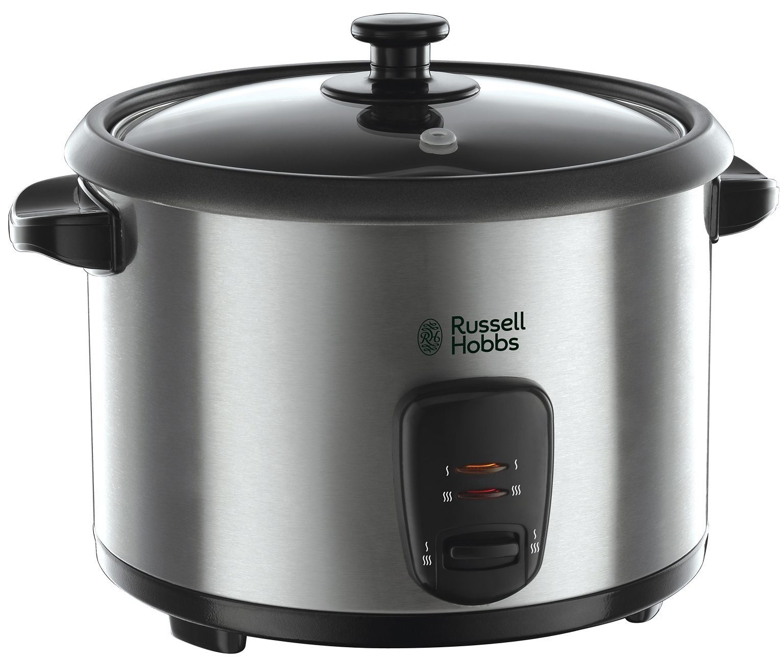 RUSSELL HOBBS Reiskocher 19750-56 Cook@Home, 700 W, inkl. Reislöffel & Messbecher, Dampfkorb für Gemüse/Fisch