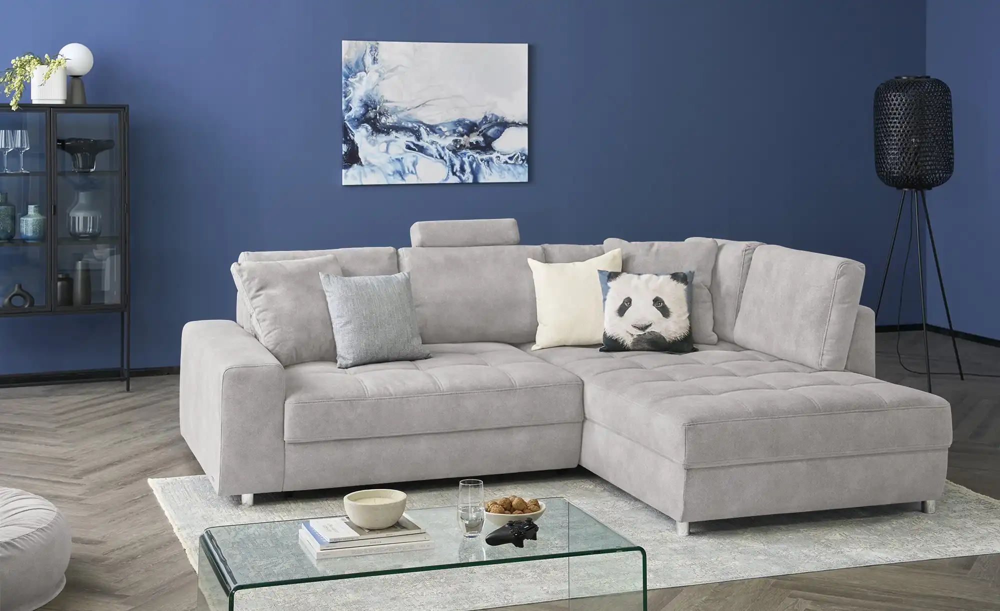 bobb Ecksofa mit pflegeleichtem Bezugsstoff  Arissa de Luxe