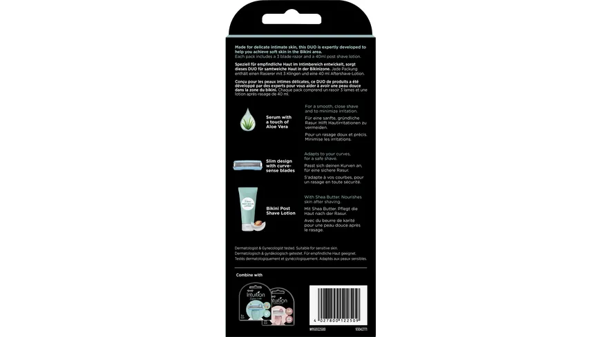 Wilkinson Rasierapparat Bikini Care Duo