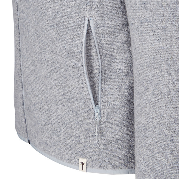 REILA HOODED KNITTED FLEECE JACKET Herren - Wolljacke