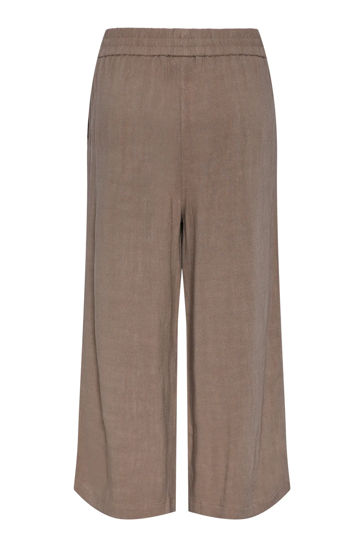 PIECES  Hose - Braun - Wide Leg
