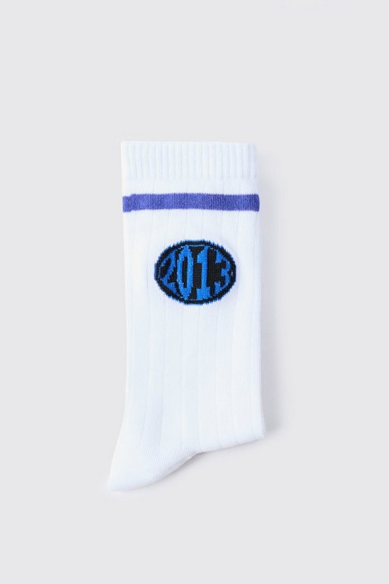 2013 Sport-Socken mit Streifen