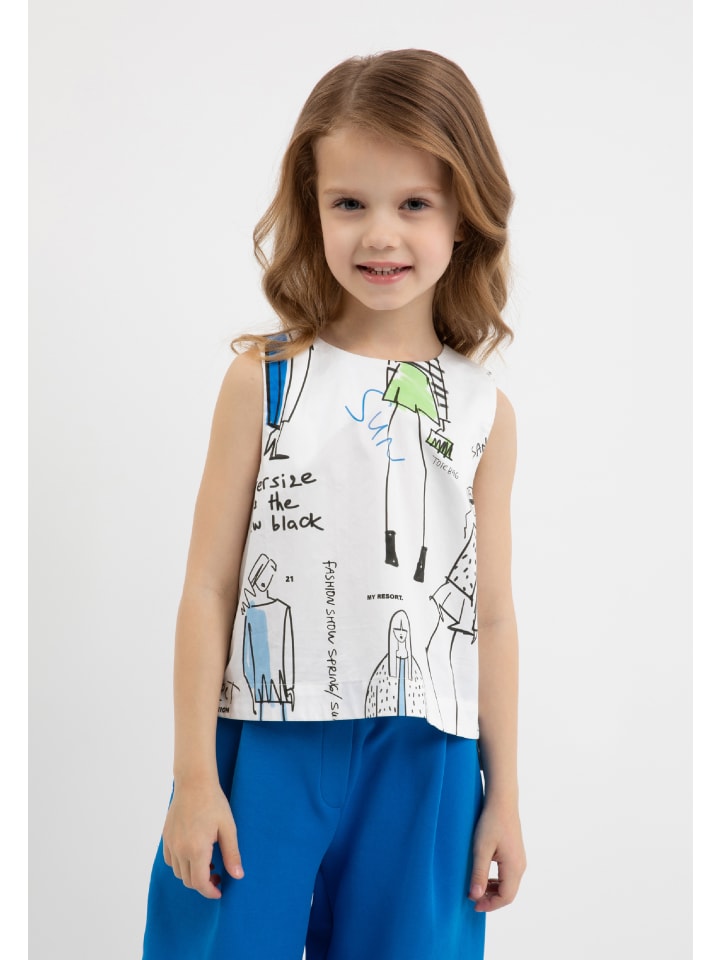Gulliver Bluse in Weiss günstig kaufen