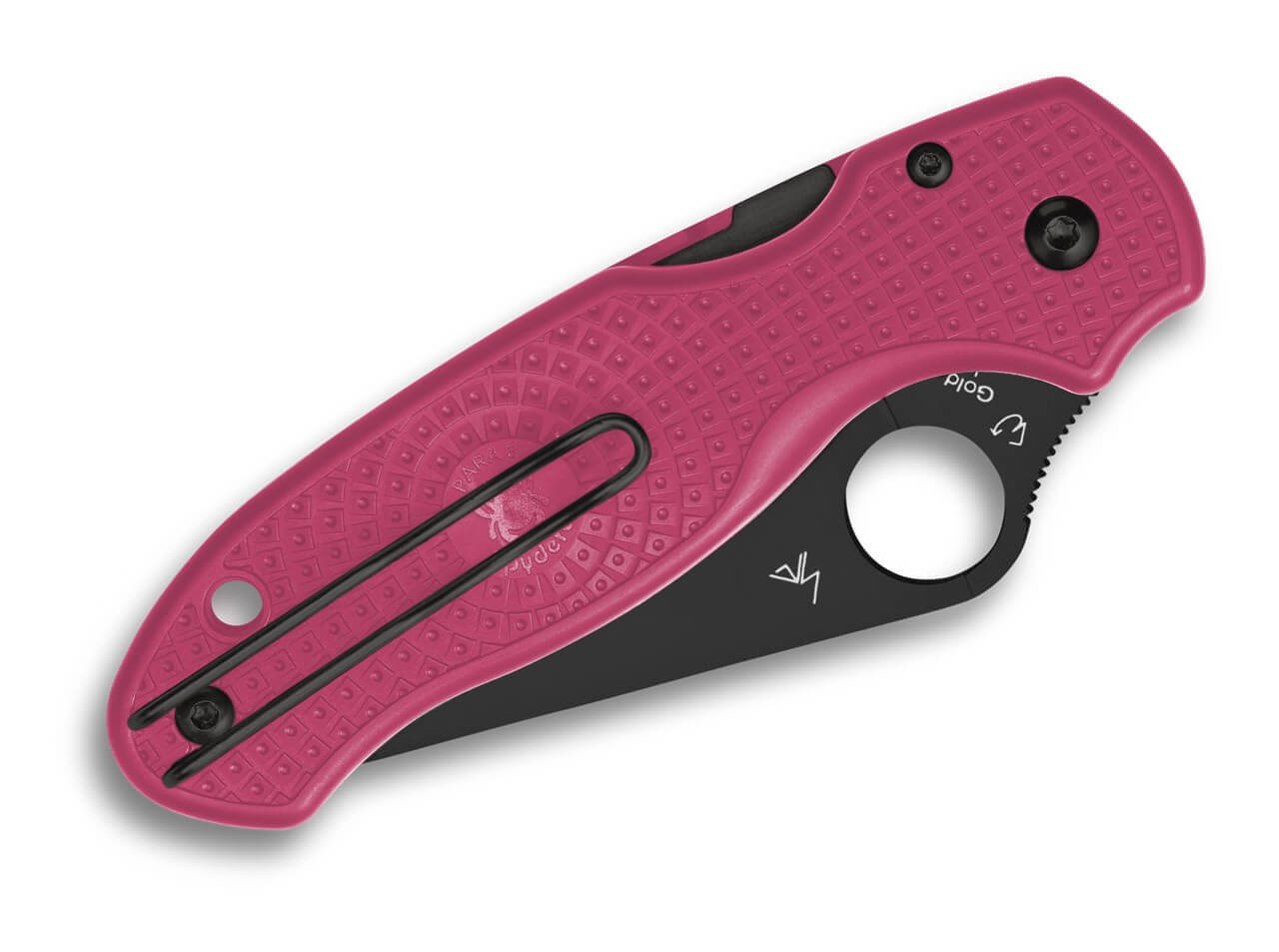 Para 3 Lightweight Pink Black Blade PlainEdge