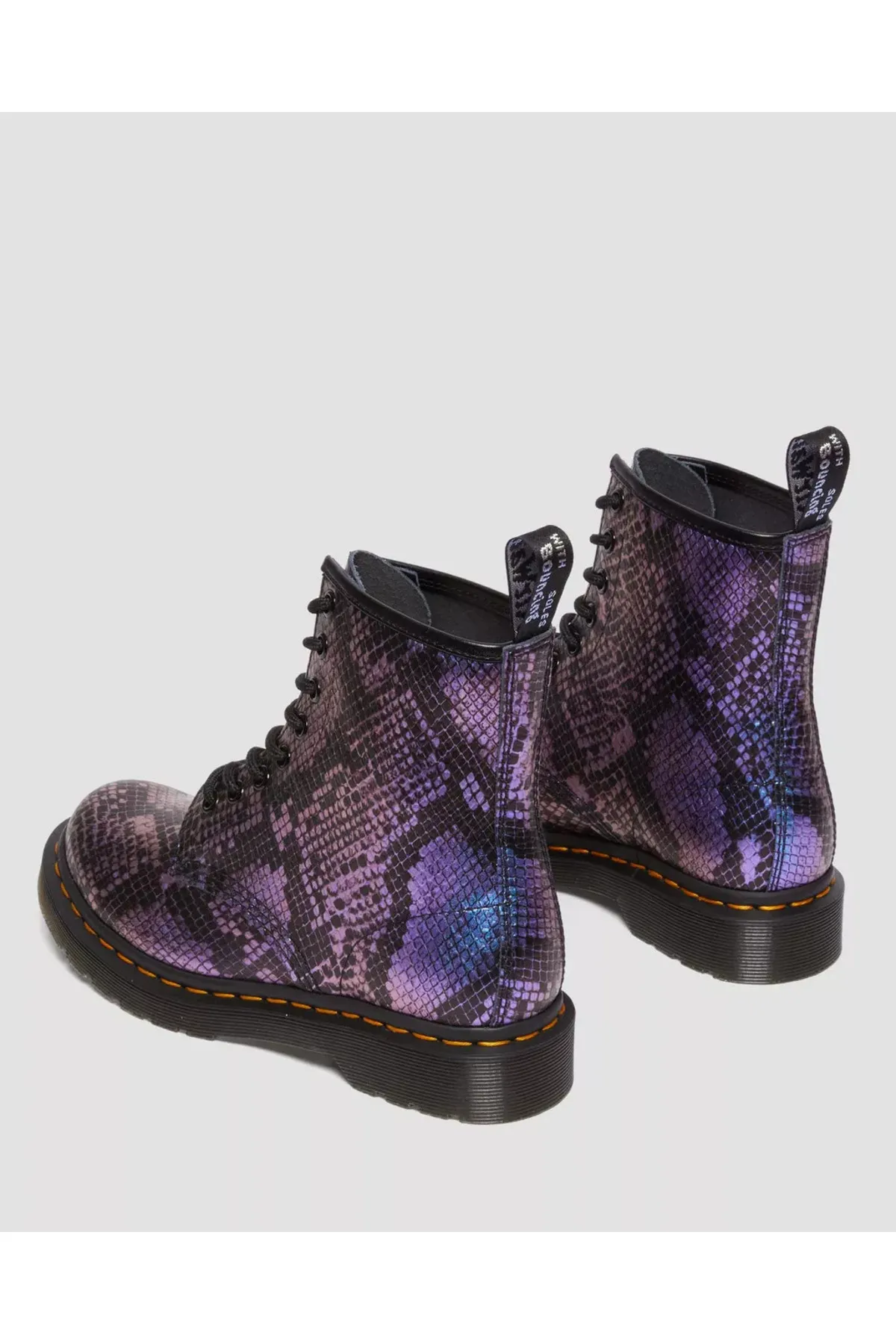 Dr. Martens  Stiefelette - Blau - Blockabsatz