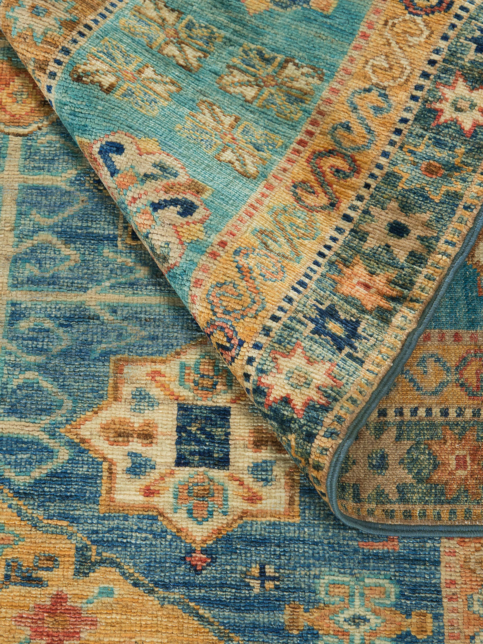 Kazak Ghazni ca. 240 x 303 cm, Unikat / Einzelstück