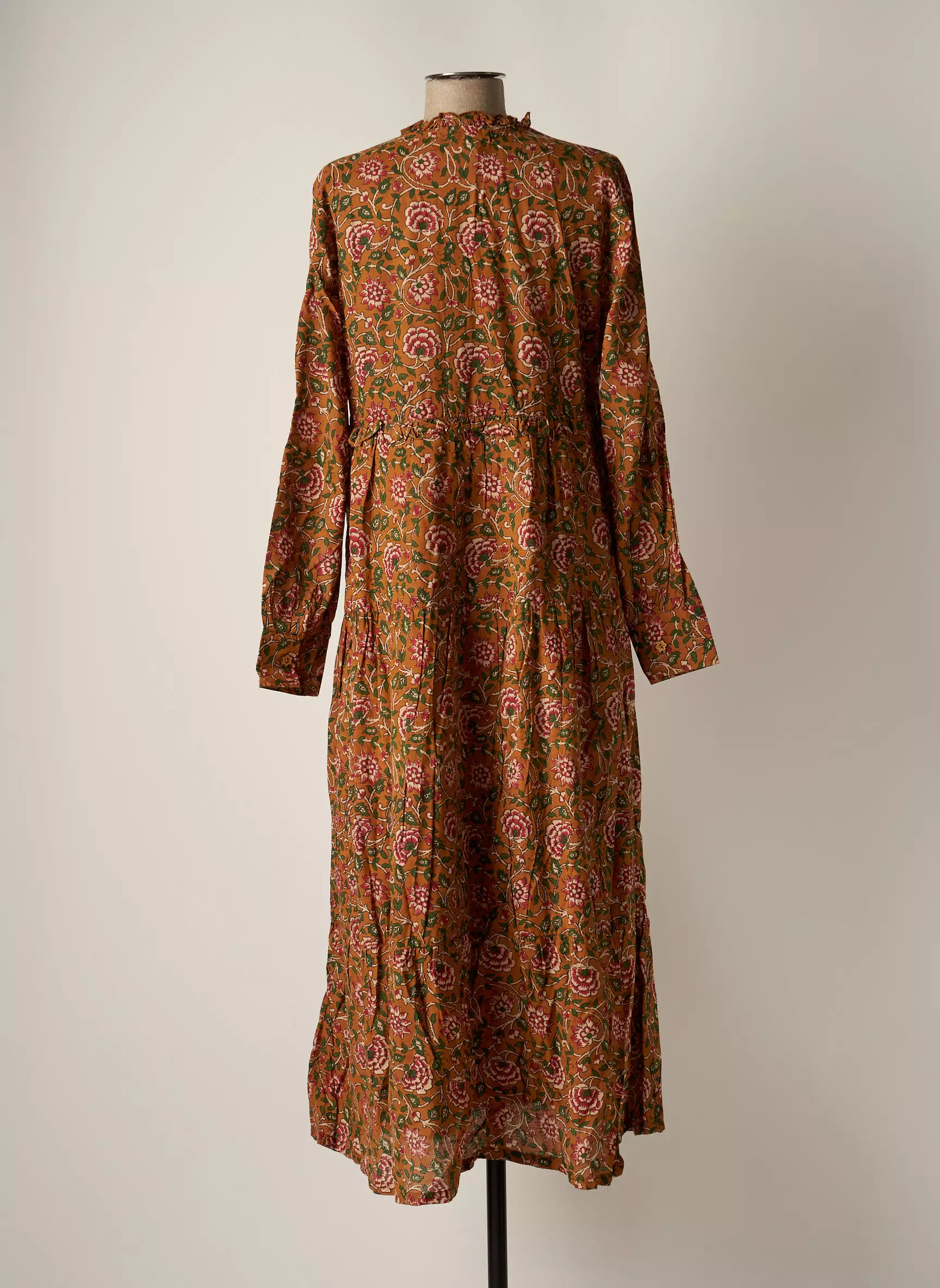 Chicosoleil Robes Longues Femme couleur marron