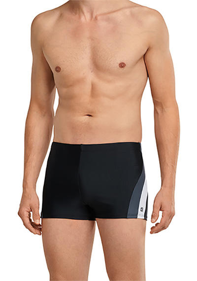 Schiesser, Badetrunk, Mikrofaser, schwarz