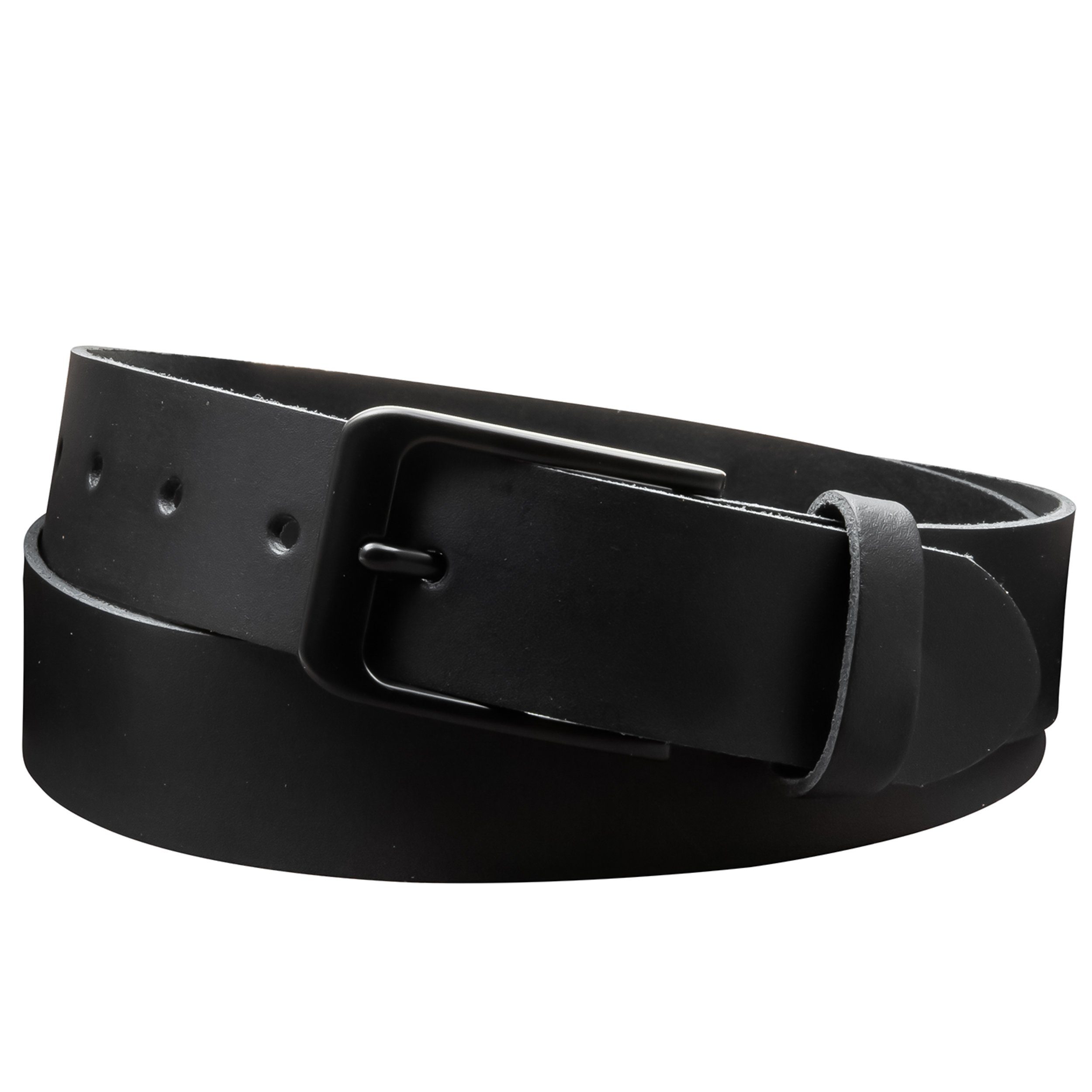 COLOGNEBELT Ledergürtel D12-SL Schlicht dennoch modern mit Dornschließe, MADE IN GERMANY