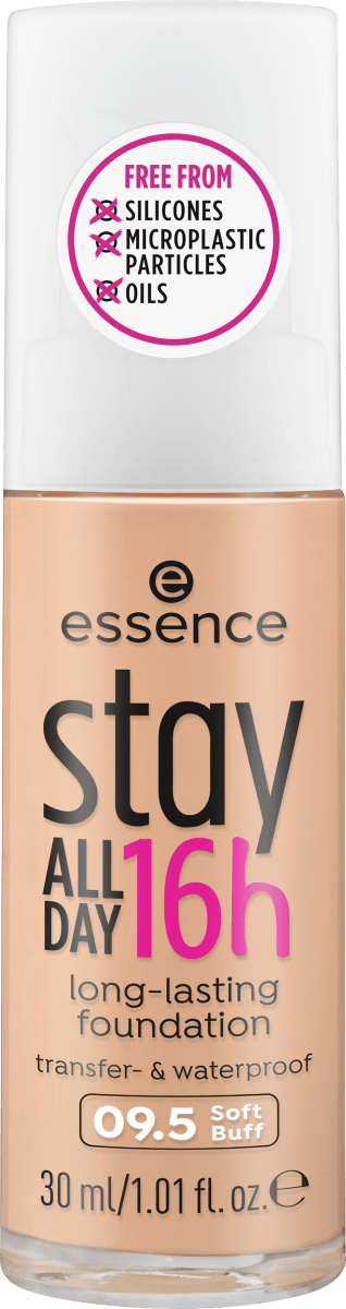 Foundation Stay All Day 16h Long-Lasting 09.5 Soft Buff, 30 ml