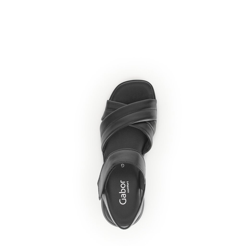 Gabor comfort Plateau Sandale schwarz