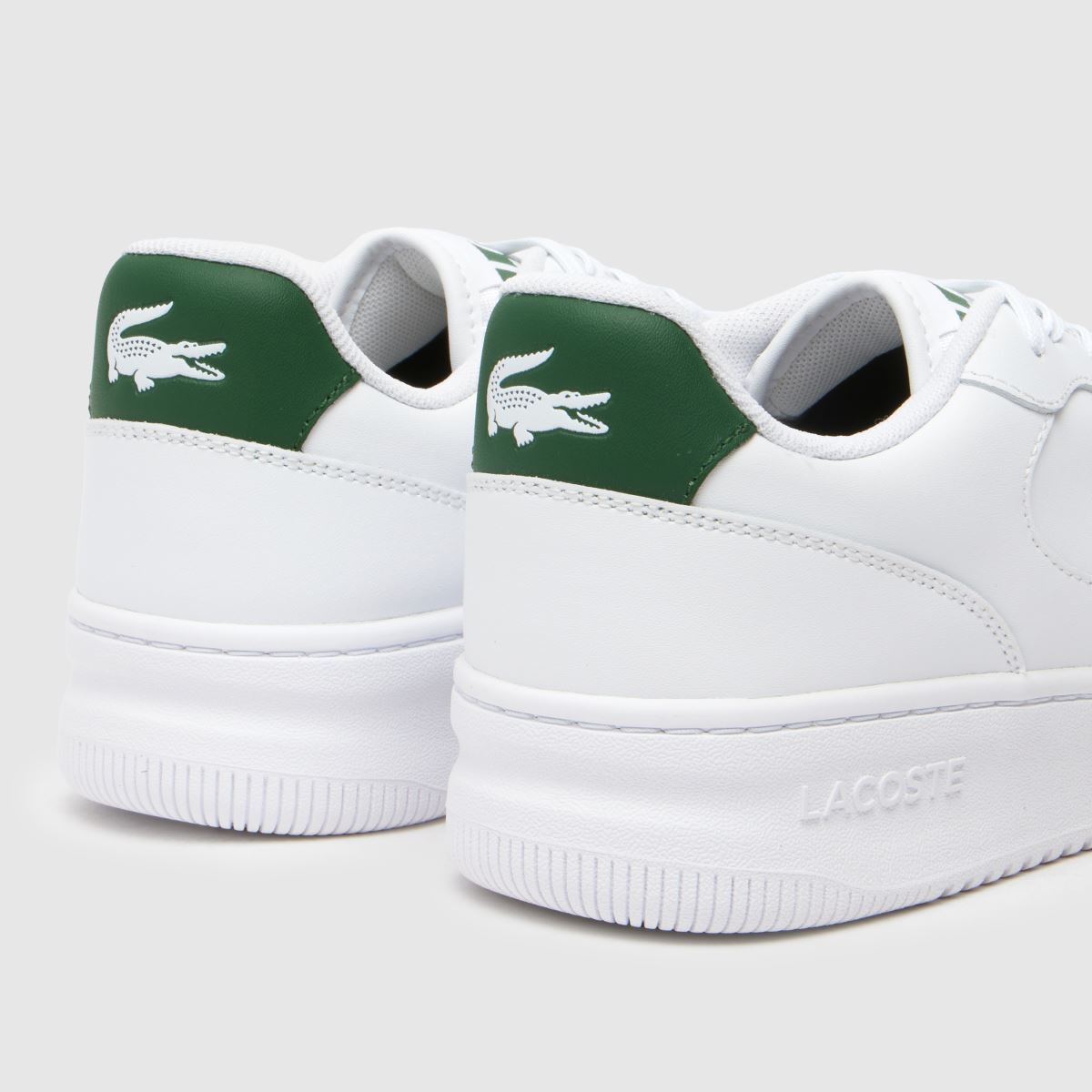 Lacoste – L001 – Vita och gröna träningsskor