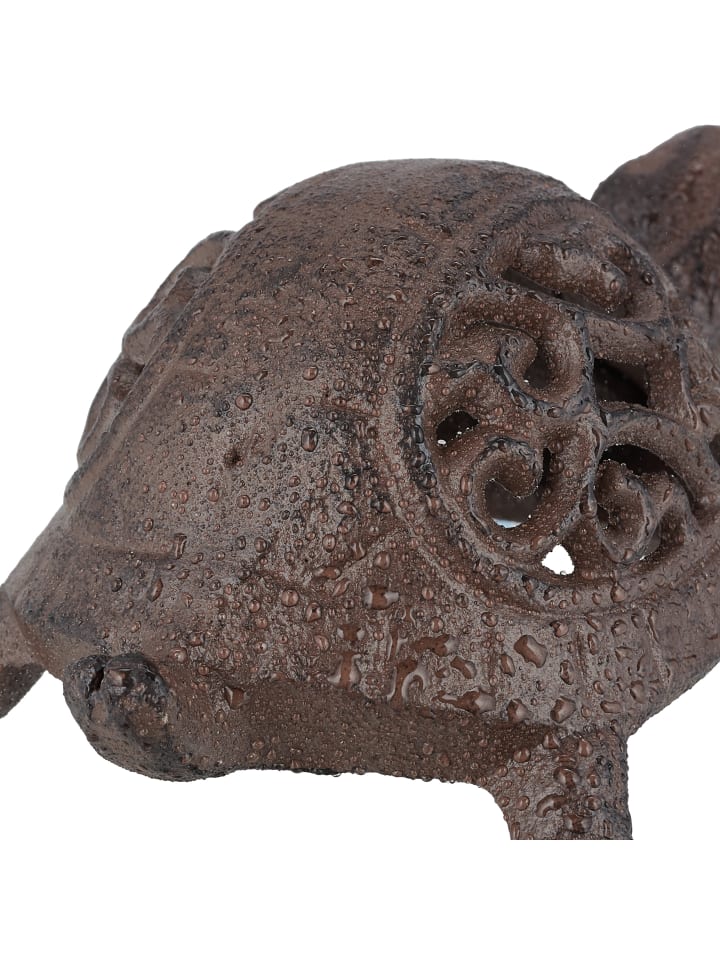 relaxdays Deko Schildkröte Braun/ Schwarz günstig kaufen onesize