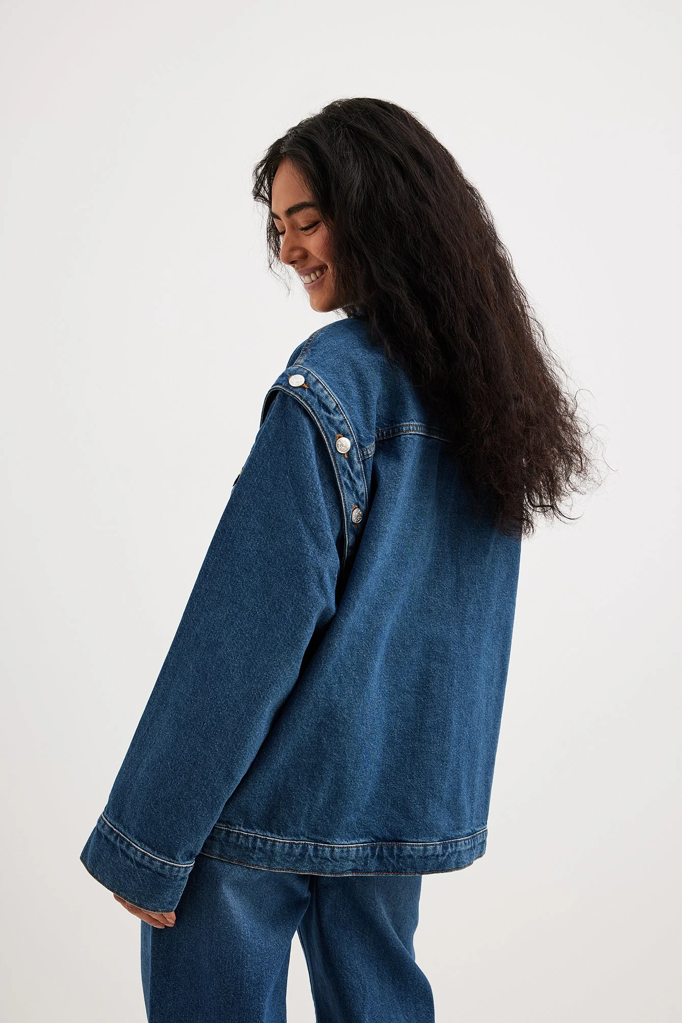 Recycelte Jeansjacke