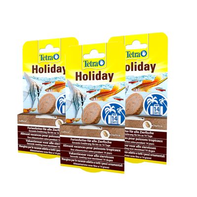 3 x 30 g TetraMin Holiday Ferienfischfutter