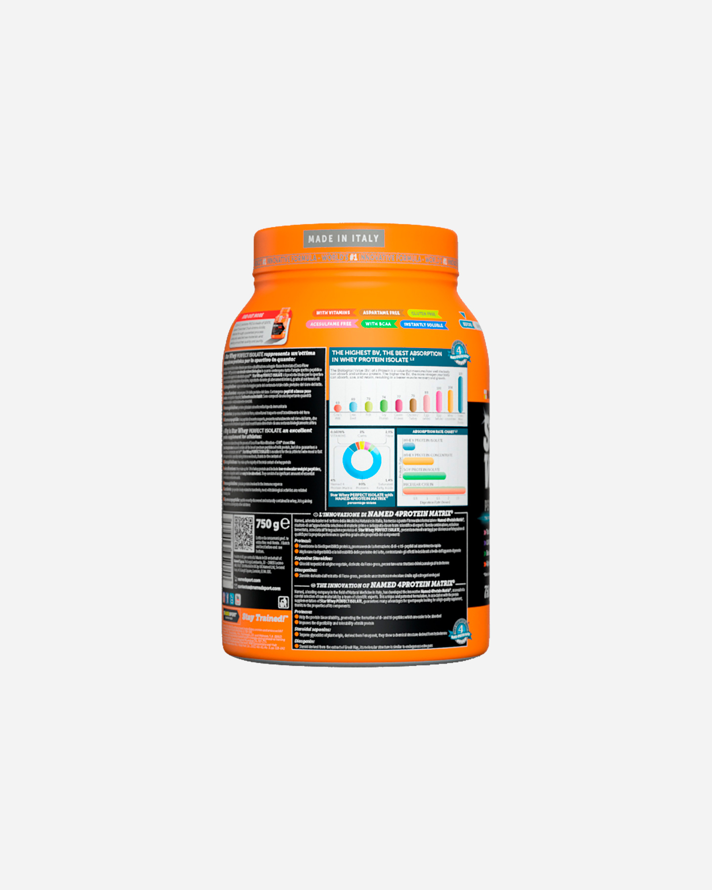 Energetico Named Sport Star srvátkový izolát 750g 1FO-POW-SW-01-1
