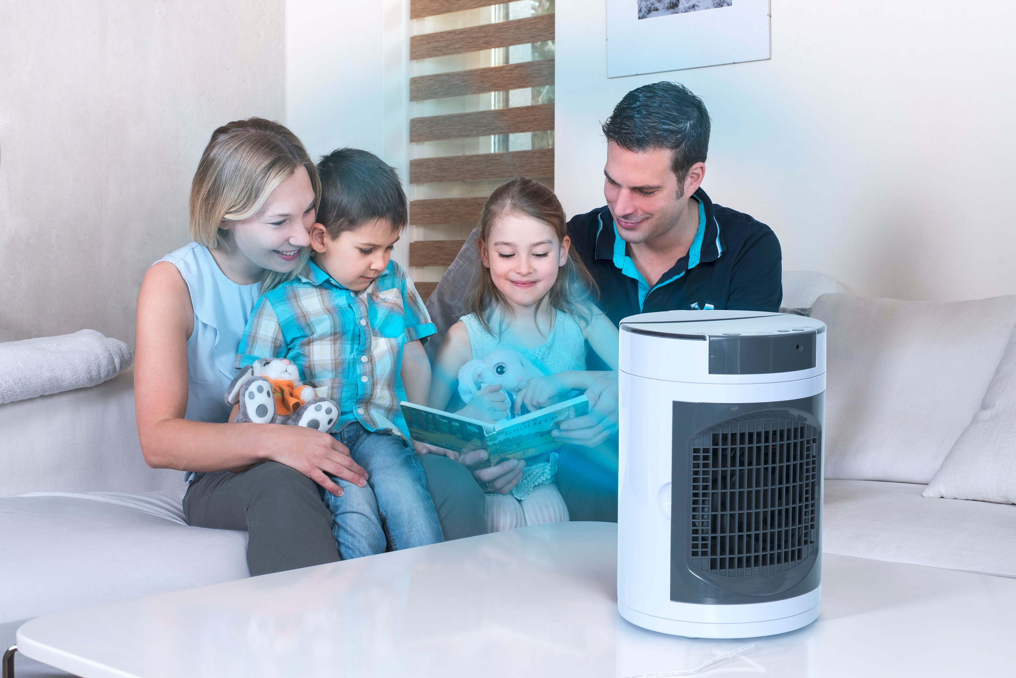 MediaShop Ventilatorkombigerät Smart Chill, Luftkühler