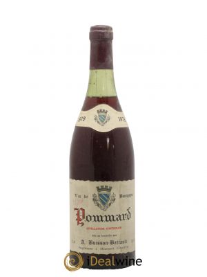 Pommard Domaine Buisson Battault 1978 - Lot de 1 Bouteille