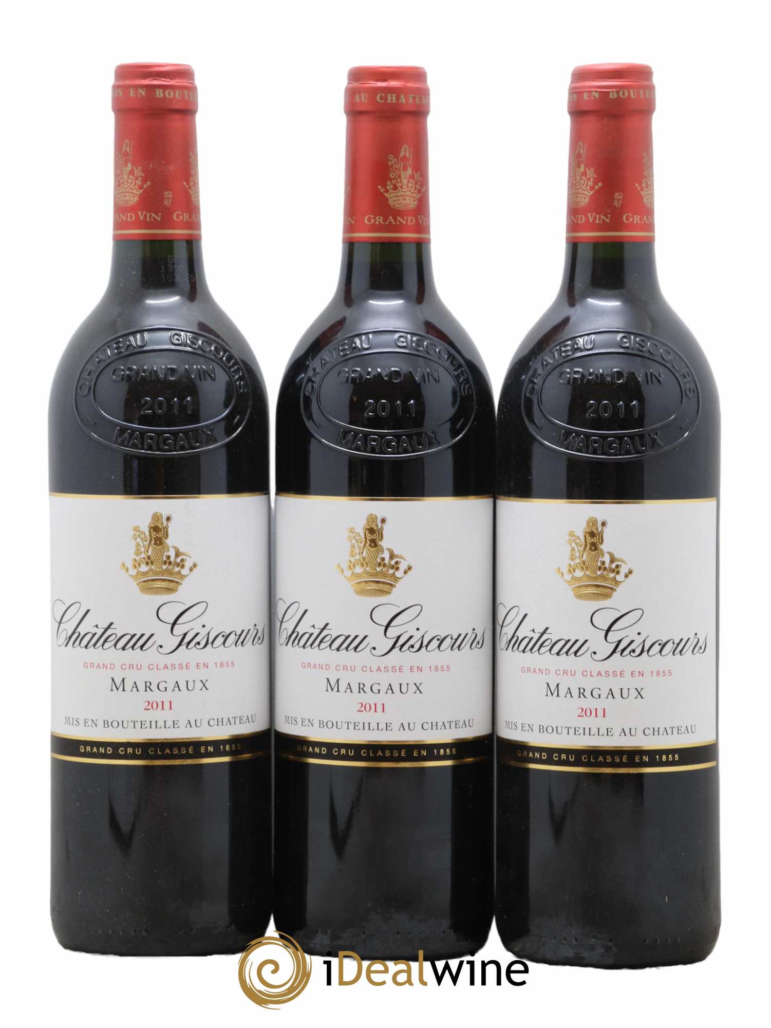 Château Giscours 3ème Grand Cru Classé  2011 - Lot de 6 Bouteilles