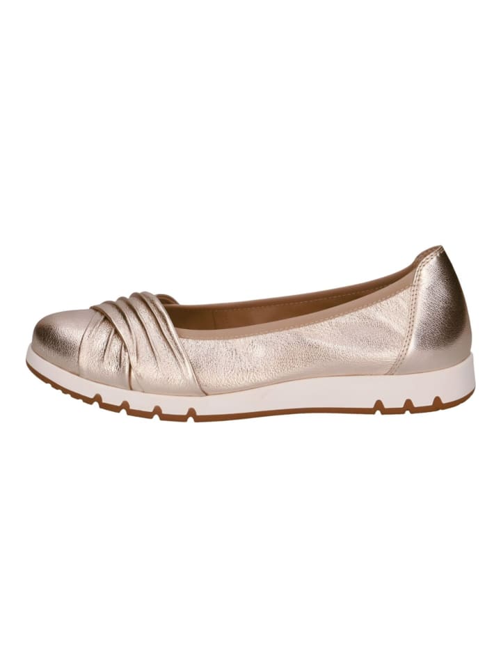 Caprice Ballerinas in Gold günstig kaufen