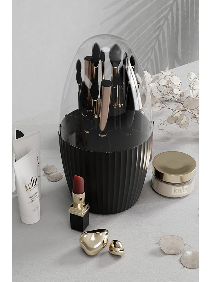 Violeta Home Make-Up Organizer in Schwarz - (H)25 x Ø 13 cm günstig kaufen onesize