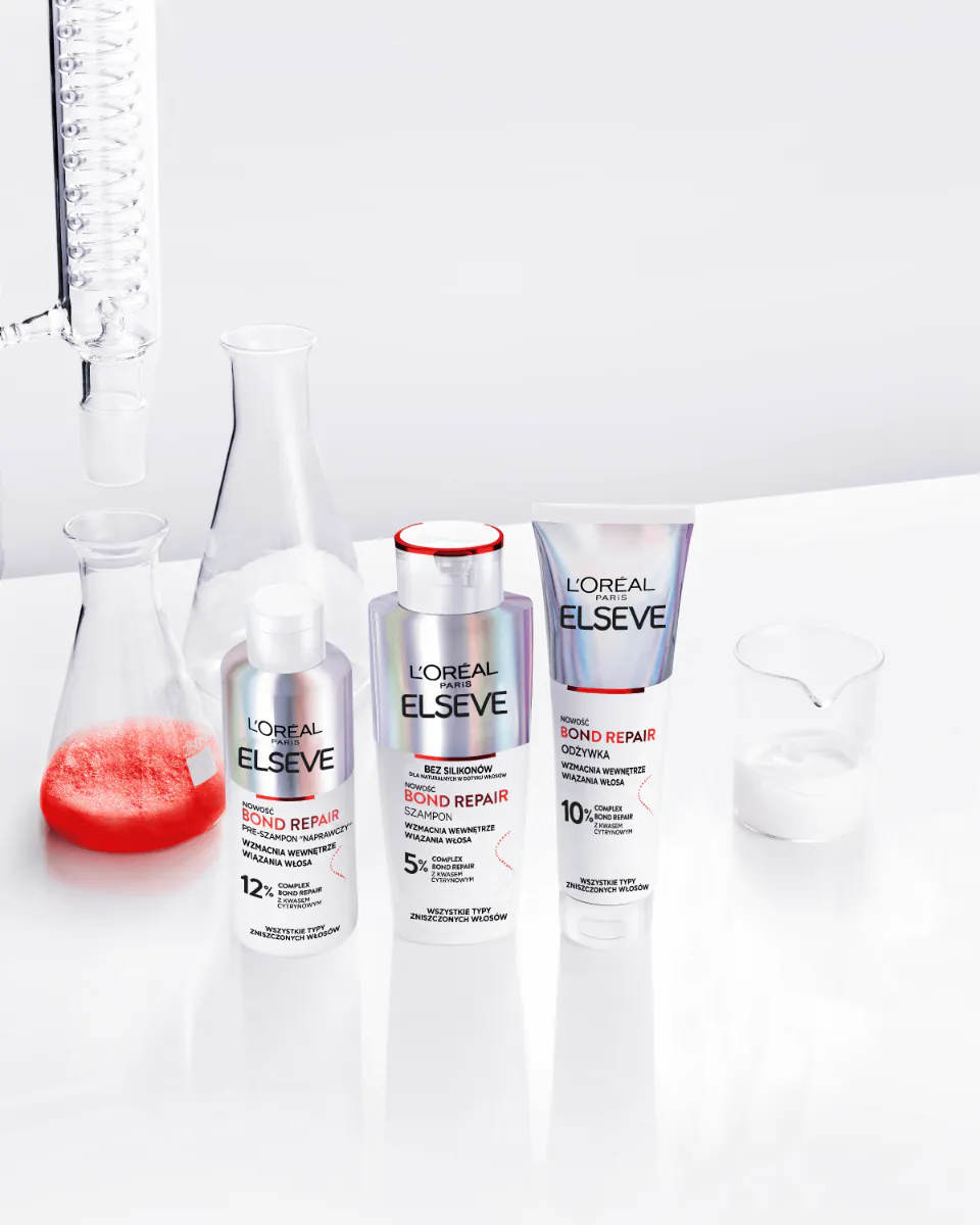 Elseve Bond Repair šampon prije upotrebe