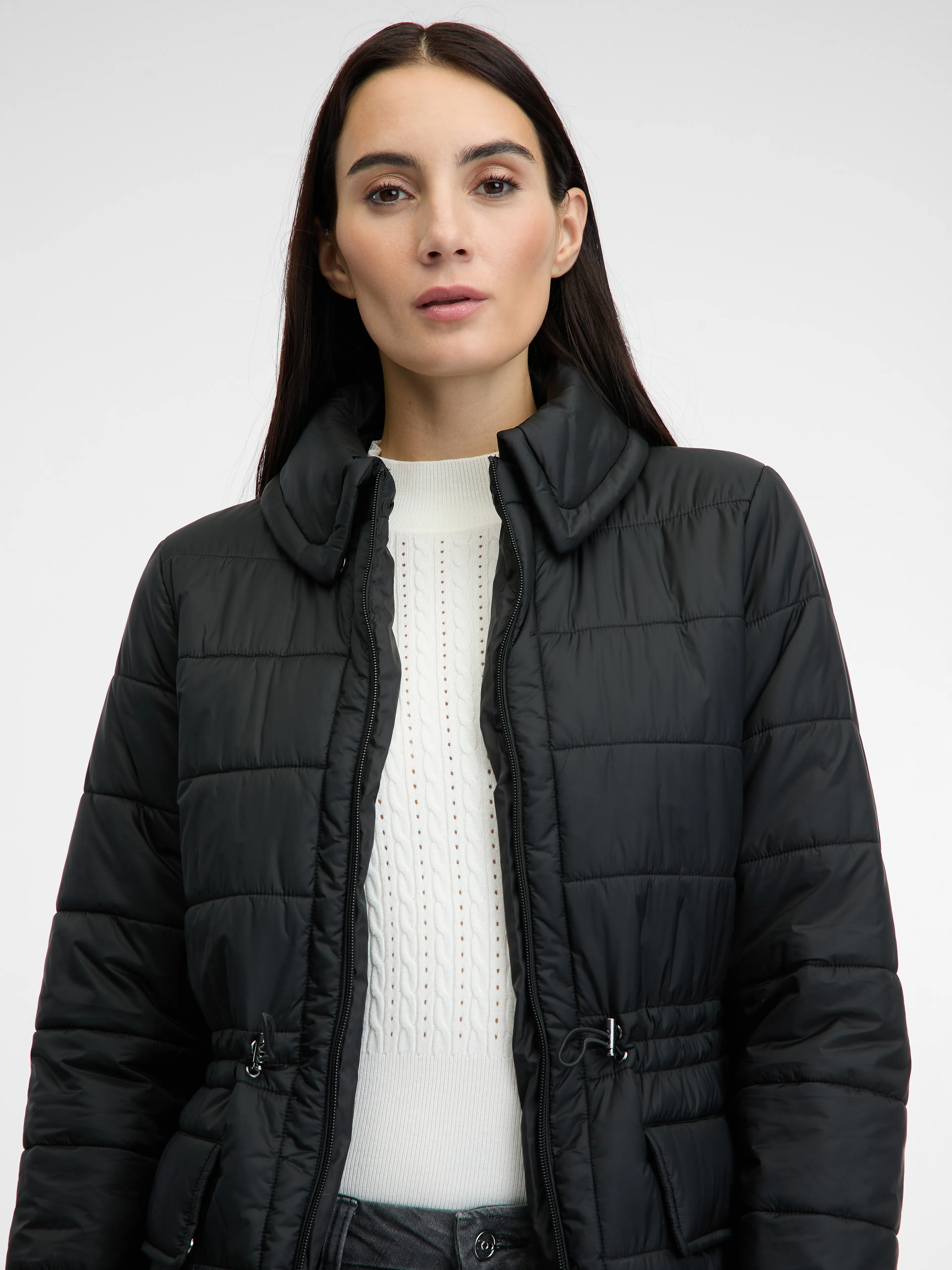 Schwarze Damen Winterjacke ORSAY